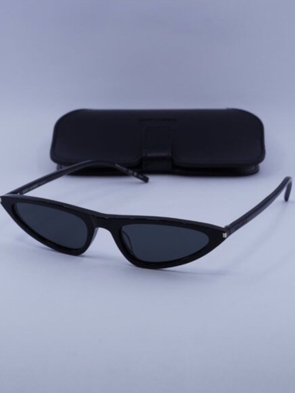 Saint Laurent SL703 001 Cat Eye Sunglasses - Black